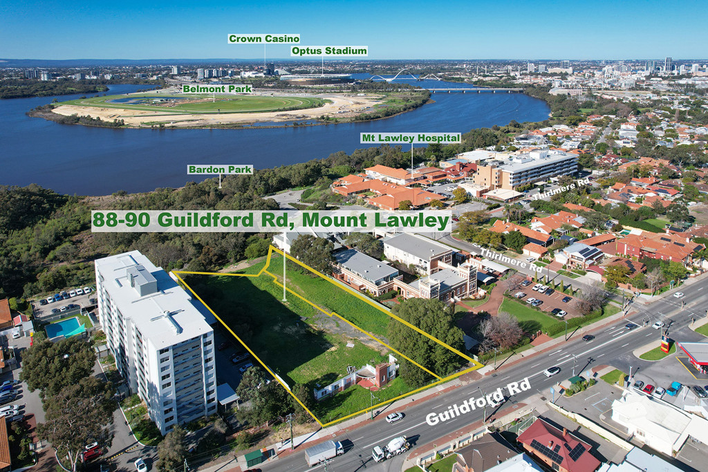 River Front Land in Mount Lawley